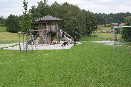 Spielhaus der Naturerholungsanlage in Kirchdorf