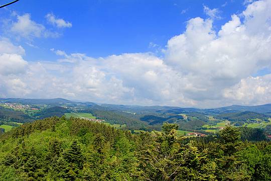 Aussichtsturm Kadernberg Bayerischer Wald
