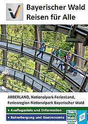 Brochure "Reizen voor iedereen" in het Beierse Woud
