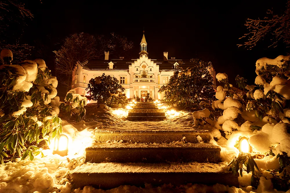 Weihnacht beim Schloss Buchenau Schlossweihnacht Buchenau