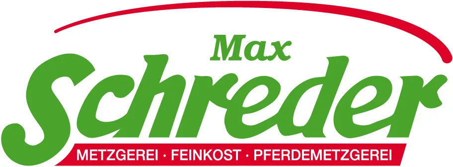 Logo Max Schreder: Traditionelle Metzgerei mit Feinkostangebot Logo Metzgerei Schreder