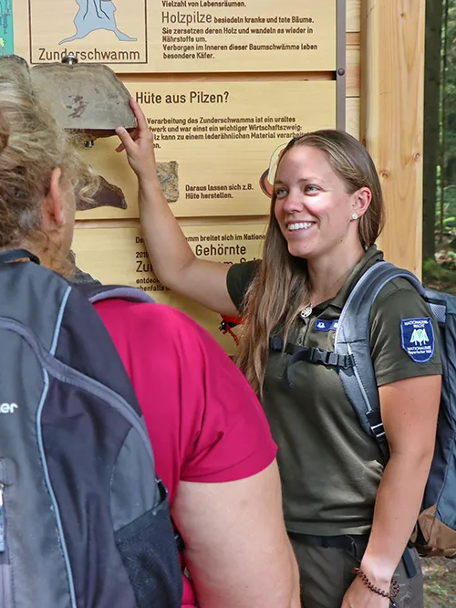 Führung im Nationalpark
