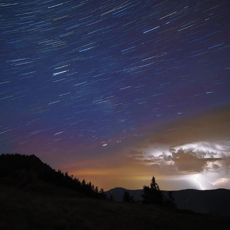 Strartails und Gewitter