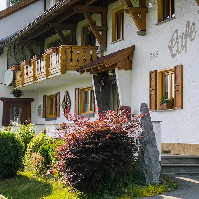 Gemütliches Café Süß in Kirchdorf im Wald im rustikalem Flair Café Süß