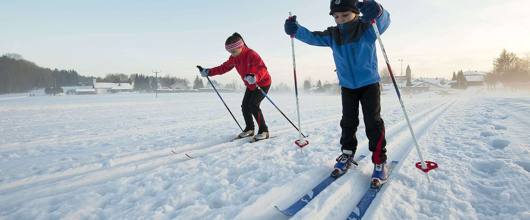 Běh na lyžích pro děti  