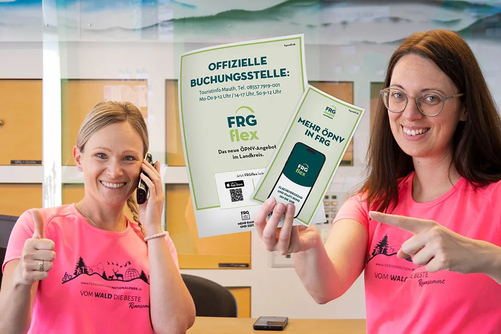 FRG Flex Tarif für regionale Mobilität Beatrice Eller von der Tourist-Info Mauth